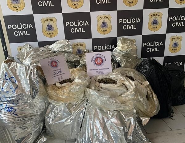 Homem é preso com mais de 400 kg de maconha em Camaçari