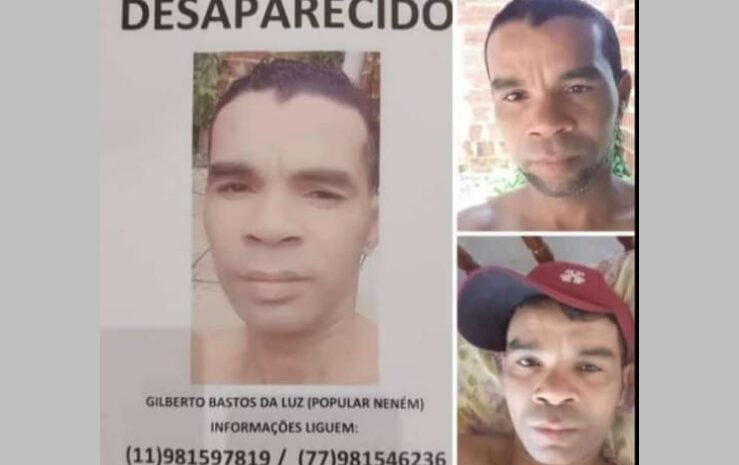  Familiares e amigos procuram por homem que desapareceu desde o dia 22 de abril em Camaçari