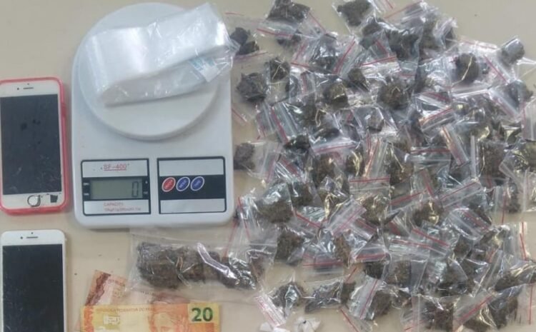 Dupla é presa acusada de tráfico de drogas no Verdes Horizontes Jornal Camaçari