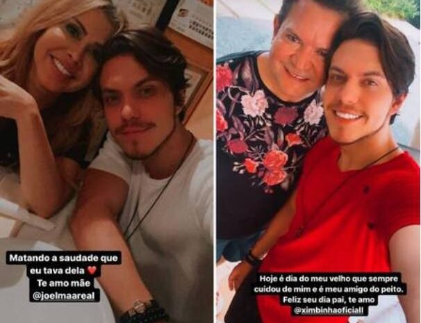  Filho faz as pazes e reencontra Joelma após briga por ir morar com o padrasto Ximbinha