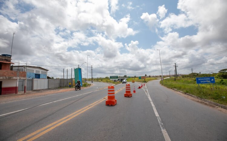  Trânsito no Viaduto da Cascalheira será modificado sentido Avenida Industrial Urbana