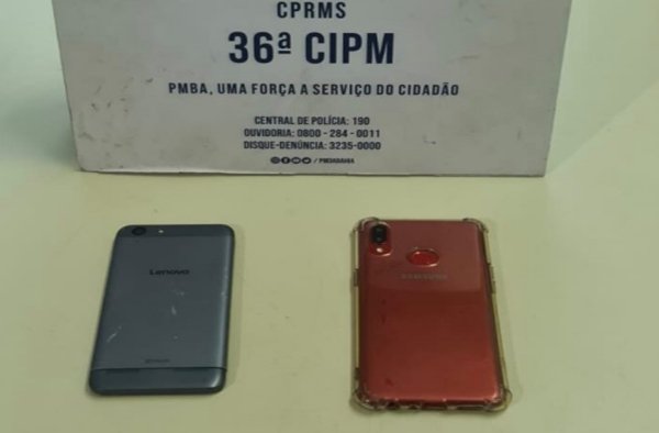  Acusado de roubar aparelhos celulares é preso no Centro de Dias d’Ávila