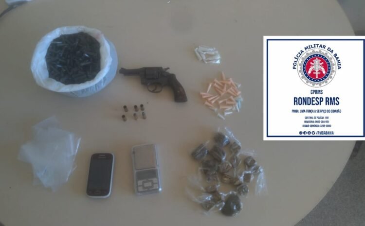 Suspeito de tráfico de drogas morre em confronto com policiais militares em Camaçari