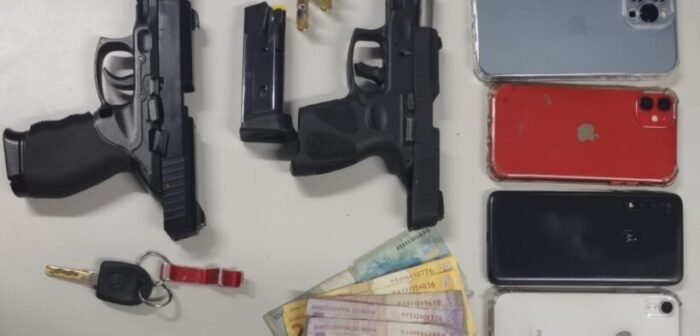  Homens são presos e pistola é apreendida em Camaçari