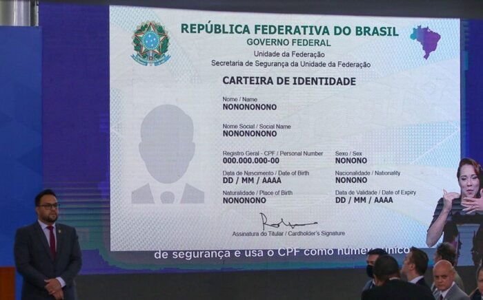  Governo lança carteira de identidade nacional onde número do CPF será única identificação do cidadão