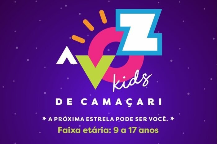  Inscrições para A Voz de Camaçari Kids são realizadas de forma itinerante