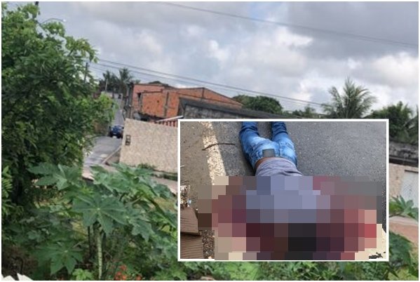 Homem é morto com diversos tiros na manhã desta terça (20), em Camaçari