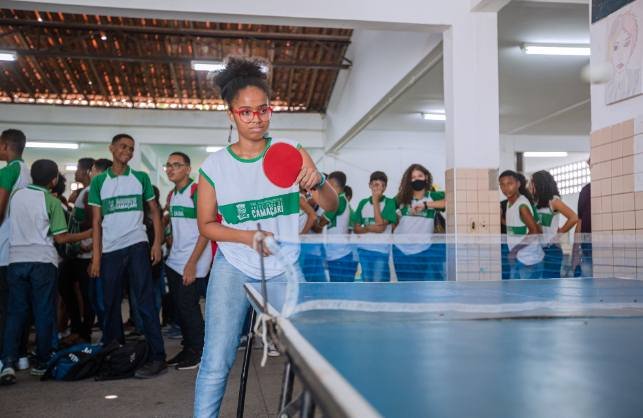  Estudante de Camaçari disputará os Jogos Escolares Brasileiros, na modalidade tênis de mesa