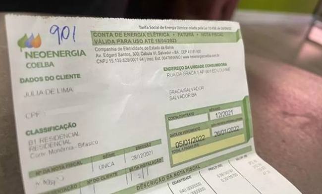  Mais de 1,5 milhão de famílias na Bahia, com direito à Tarifa Social não se inscreveram em programa; veja quem tem direito e como solicitar