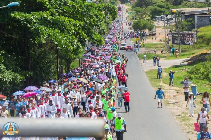  Peregrinação diocesana ao Santuário Nossa Senhora das Candeias reunirá milhares de fiéis da RMS