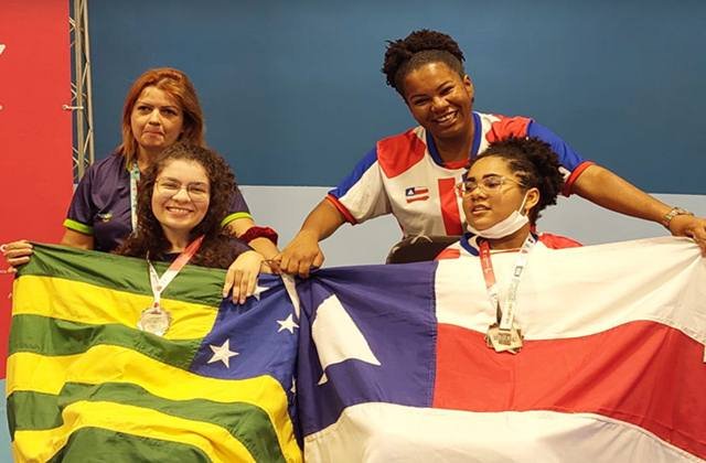  Delegação da Bahia ganha 10 medalhas na etapa nacional das Paralimpíadas Escolares 2022