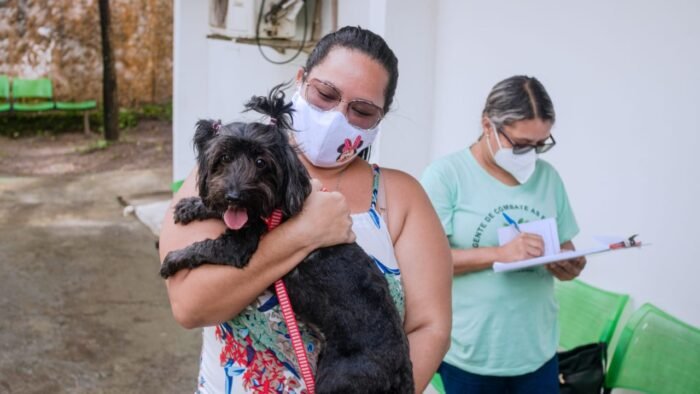  Vacinação antirrábica de cães e gatos continua na sede e na orla de Camaçari; veja os locais