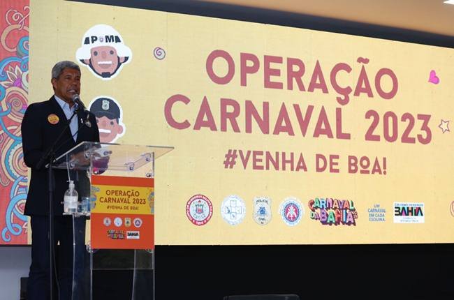  Jerônimo diz que Carnaval terá “maior segurança do mundo”