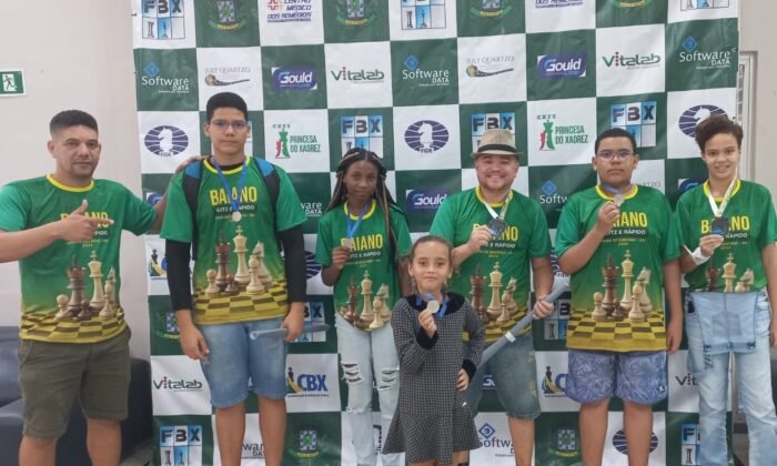  Atletas camaçarienses conquistam títulos no Campeonato Baiano de Xadrez