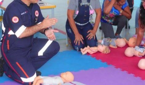  Prefeitura de Camaçari em parceria com o SAMU, oferece curso gratuito de primeiros socorros em crianças