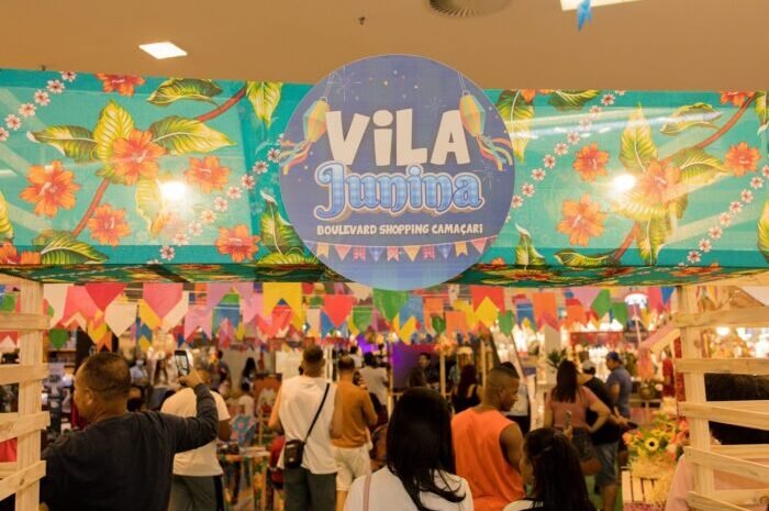  Inauguração da Vila Junina abre temporada de São João no Boulevard Camaçari
