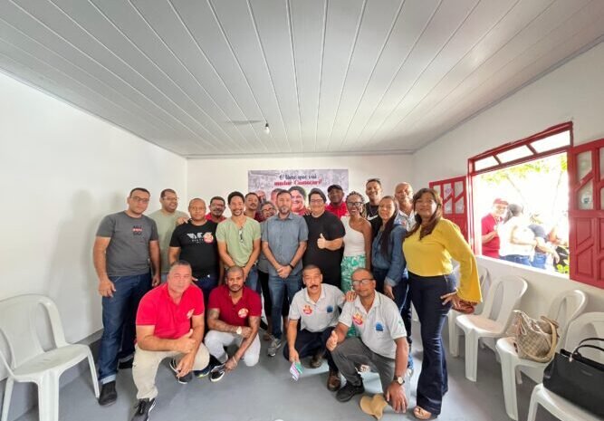  Representantes sindicais reforçam apoio a Tagner e Caetano em Camaçari