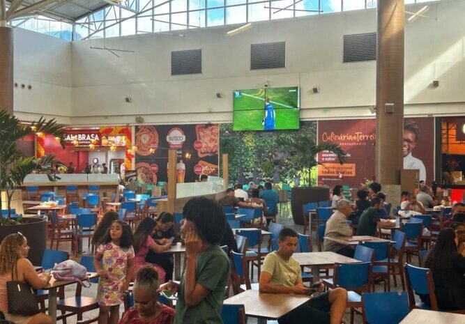  Boulevard Shopping Camaçari transmite jogos do Bahia em telão