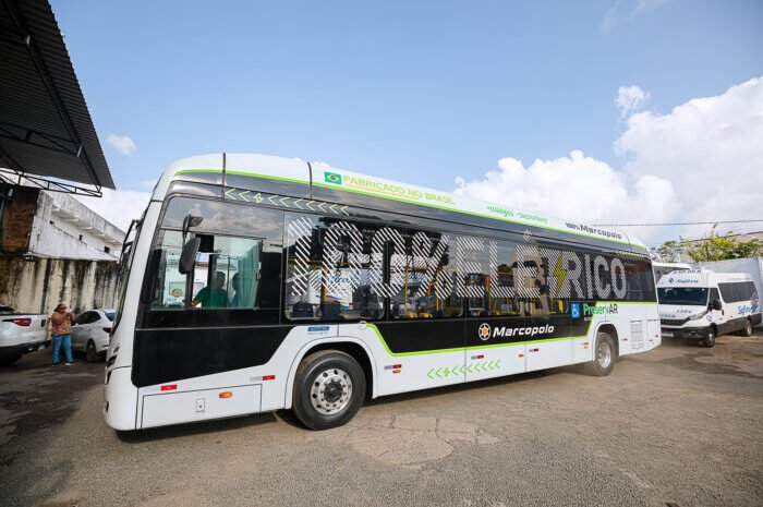  Camaçari recebe segundo ônibus público, 100% elétrico