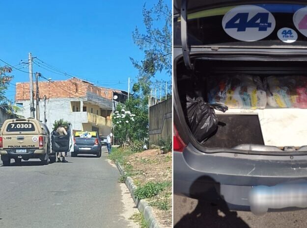  Polícia prende dois homens suspeitos de comprar votos com cestas básicas, para Flávio Matos