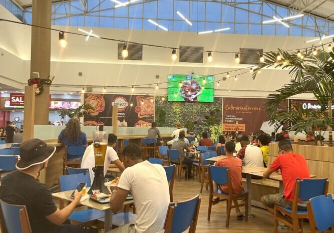  Boulevard Shopping Camaçari exibe partidas do Bahia e Vitória