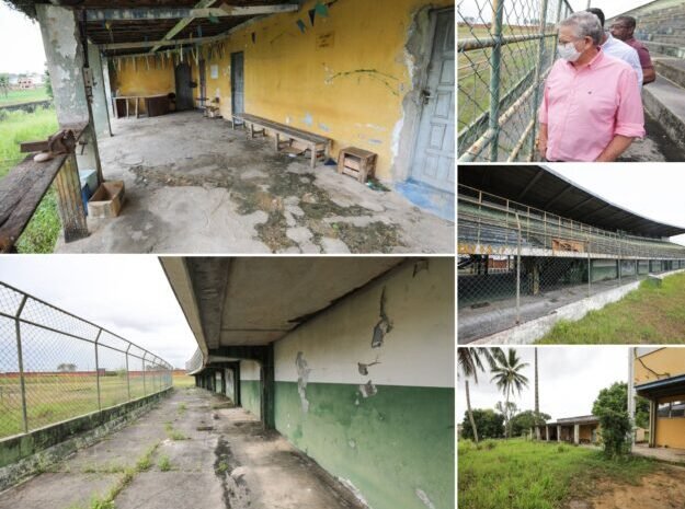  Caetano promete mudar “cenário de filme de terror” do estádio de Camaçari 