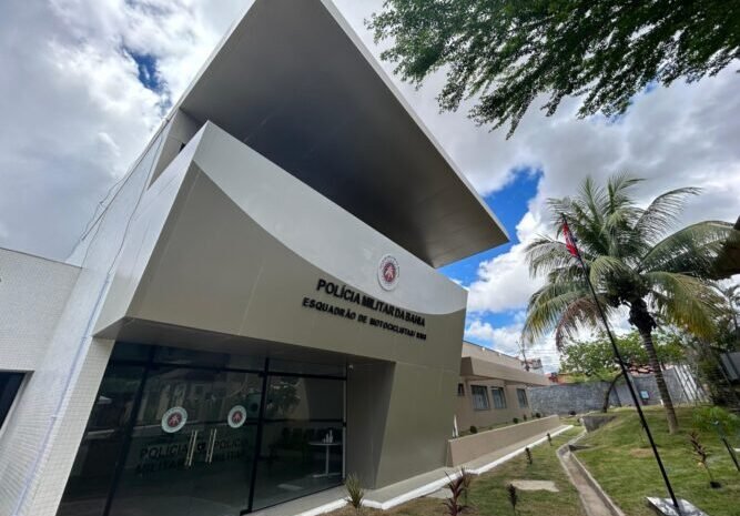  Sede do Esquadrão de Motociclistas Fênix é inaugurada em Camaçari