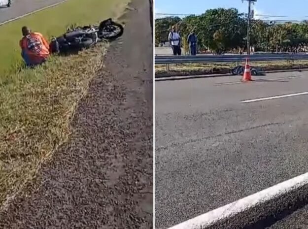  Motociclista morre em acidente na manhã desta sexta (21) em Camaçari