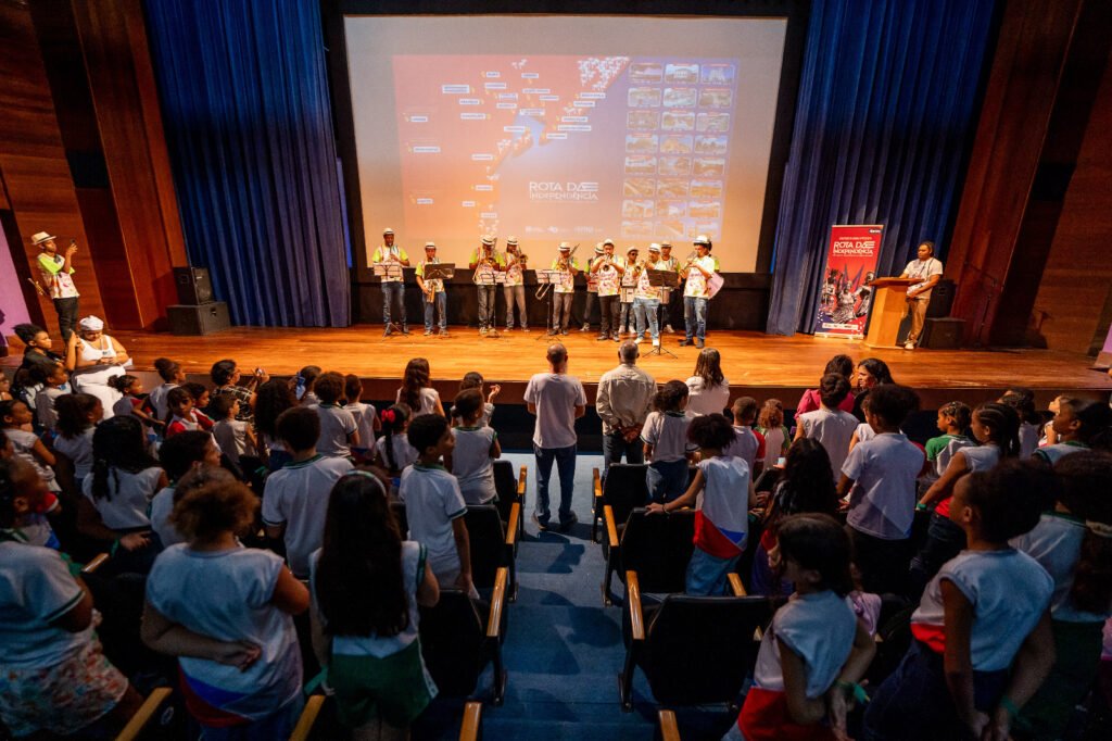 Camaçari recebe projeto que celebra os 203 anos da Independência do Brasil na Bahia com imersão histórica para estudantes 1 Rota da Independencia foto Juliano Sarraf